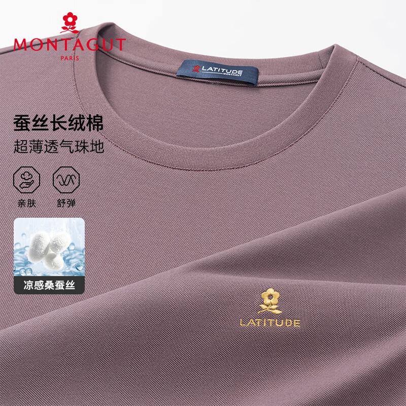 

MONTAGUT Men s Cooling Breathable Short-Sleeve Polo Shirt XL /52