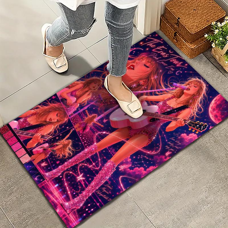Taylor Swift Carpet Rug for Living Room Bedroom Home Sofa Decoration,Kids play Nonslip Floor Mat