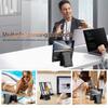 KEYSION PU Leather Phone Case for Samsung Galaxy Z Fold 7 6 5 4 3 Shockproof Cover With Magnetic Card Holder Bag Hinge Screen Protector