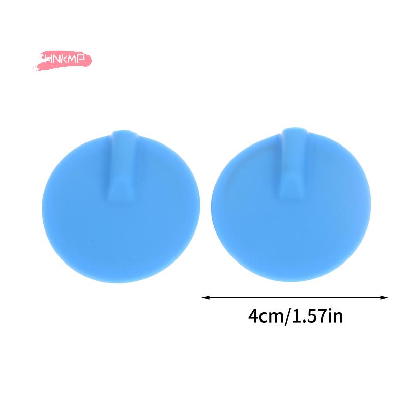 1 Paar Muskelstimulator Elektrodenpads für Körperstraffung und Massagegerät Rund Schmerzlinderung Ersatzpads