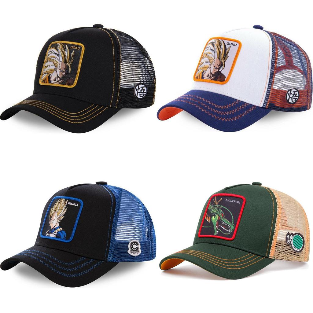 Dragon Ball Goku Embroidered Baseball Cap With Sun Protection For Casual Wear