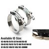 Stainless Steel T-Bolt Clamp Universal Hose Coupler Reliable Hose Clamps