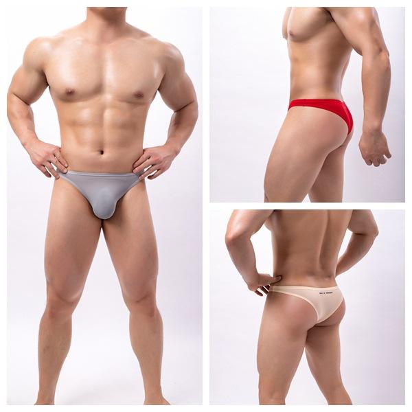 Sexy Underwear Men Briefs Male Panties Briefs Bikini Low Waist Underpants Men's Lingerie