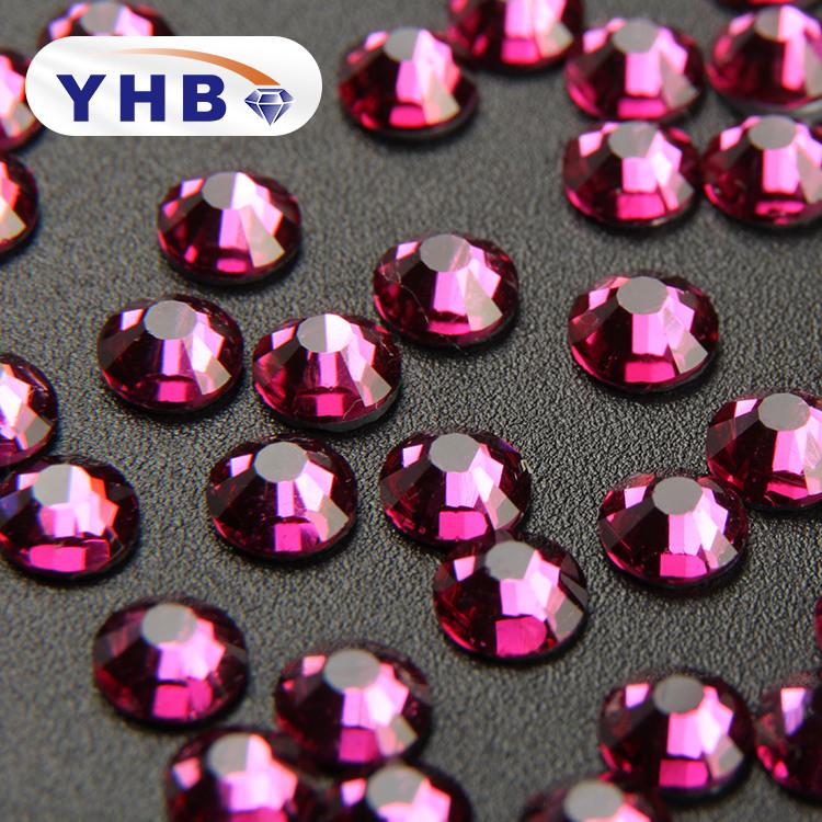 Yhb Factory Crystal Rhinestone Dress Straps Dmc Czech Hot Fix Flatback Rhinestone Wholesale Stone 1440PCS&ss6 фиолетовый