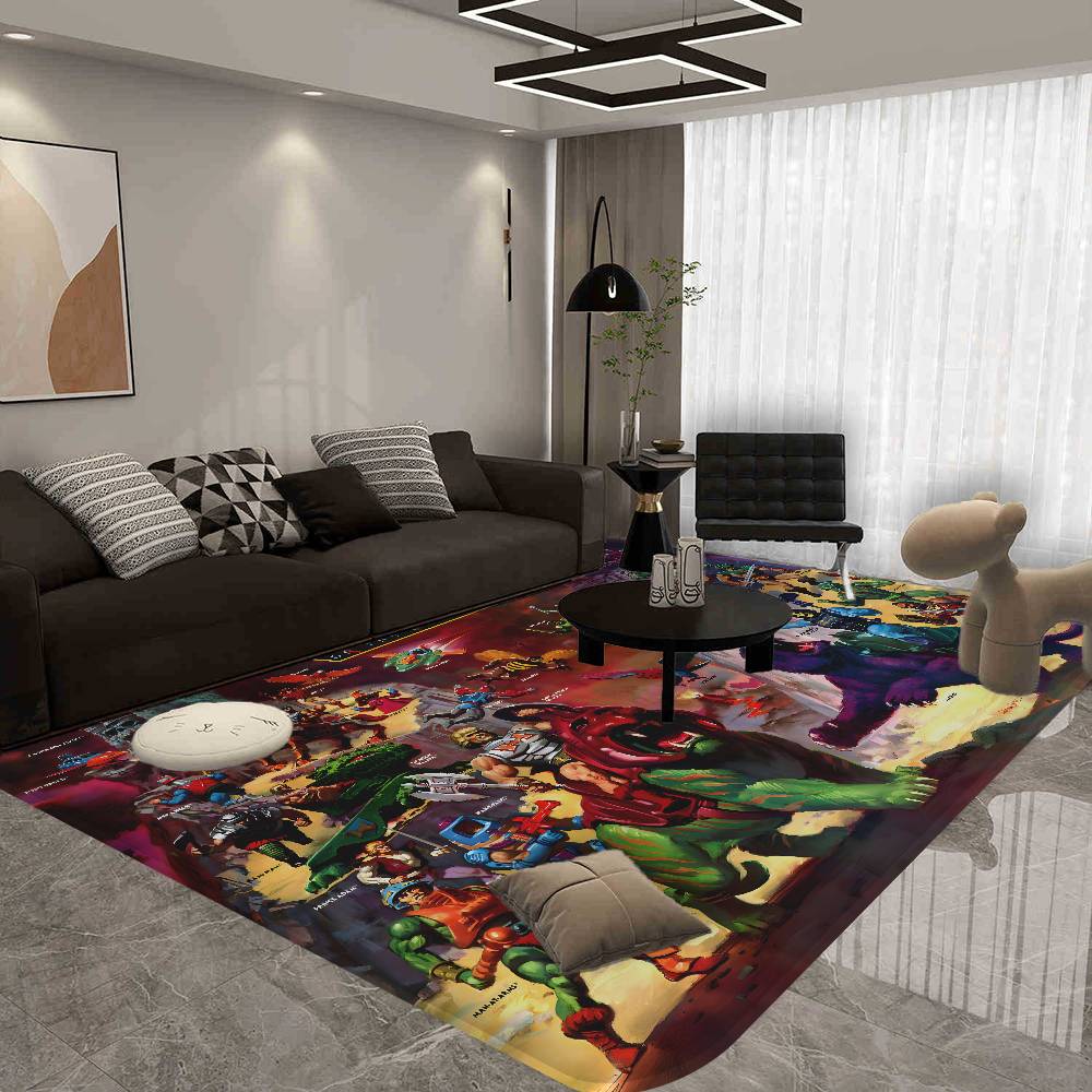 He Man Masters Of Universe Hallway Carpet Non-Slip Laundry Room Mat Laundry Decor Balcony Child Living Room Toilet Rug