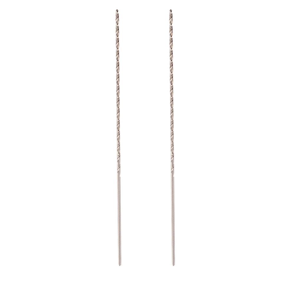 2pcs 3mm Diameter Auger Drill Bit HSS Material Extra Long Drill Bit For Woodworking