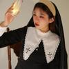 Scary Nun Themed Halloween Dress With Soft Polyester Blend Various Choices Comfortable Horror Costume For Women
