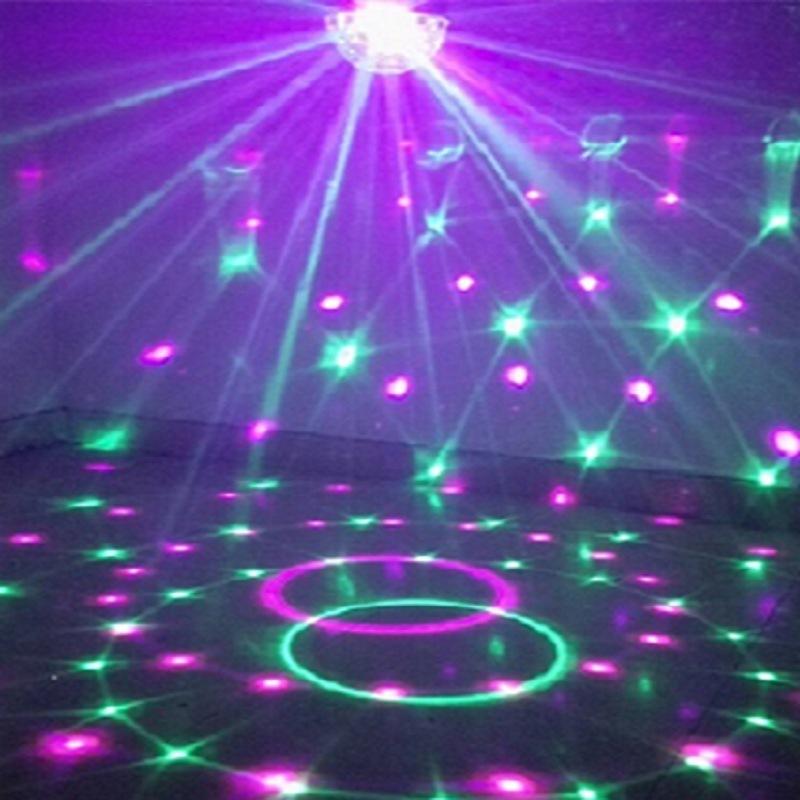Color Led Flash String Lights Full Star Lights KTV Bar Remote Control Rotating Colorful Flashing Stage Lights