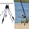 Telescopic Fishing Rod Bracket Rest Base Fishing Tripod Stand  Fishing Accessories