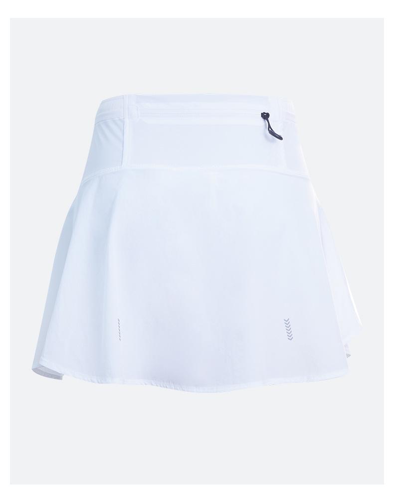 Women's Quick-Dry Splatter Print Skirt with Pockets and Lining