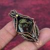 Dragon Bloodstone Pendant Copper Wire Wrapped Jewelry Handmade Gemstone Pendant