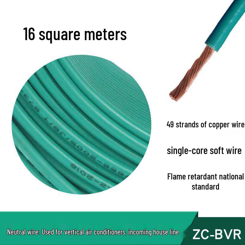Zhujiang BVR 1.5 Sq Mm Soft Stranded Multi-Strand Copper Wire
