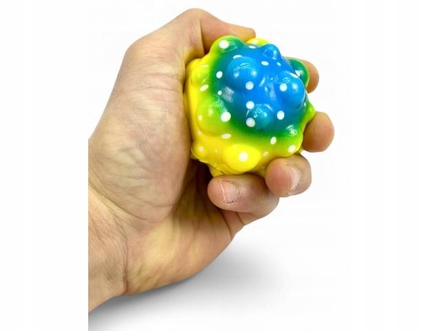 Sensory Bubbly Galactic Ball with Nubs Meteor Galaxy Ball