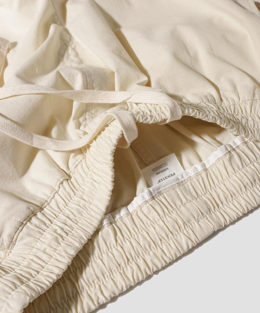 PERSTEP Cool Mix Linen-Like Straight Fit Long Pants Cream Khlp4702