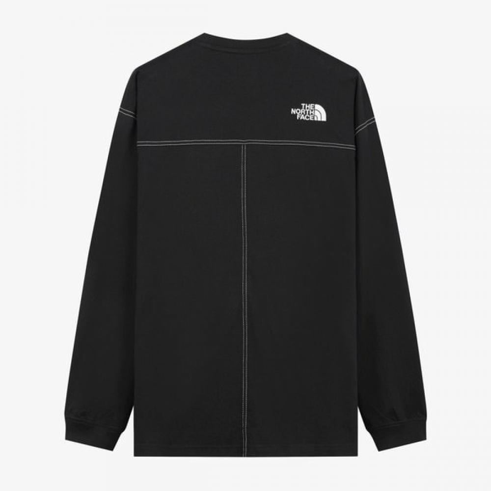 The North Face EssenTial Long Sleeve T shirT Black nT7Ts50j