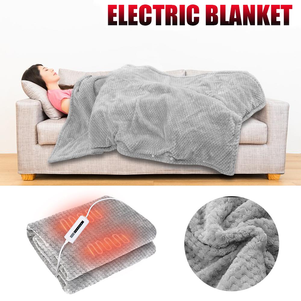 

Electric Blanket 6 HEAT LEVELS Thicker Heater Heated Blanket Mattress Thermostat Electric Heating Blanket Winter Body