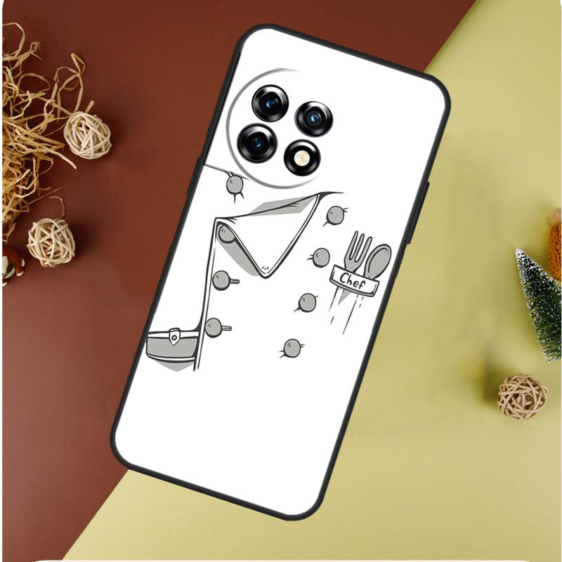 Baking Cook Chef For OnePlus Nord 4 CE 3 2 Lite N20 N30 9 10 Pro 8T 9RT 10T 10R 13R 12R 11 12 13 Phone Case