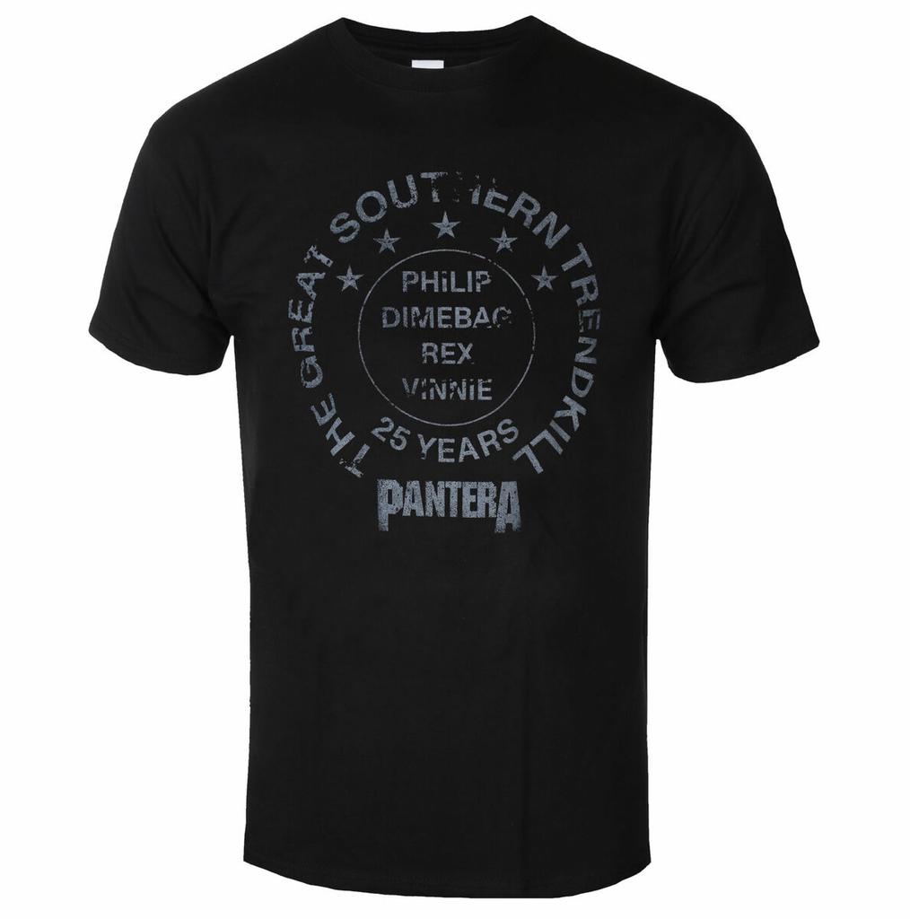 Pantera Devil Art Pattern Groove Metal Band Tshirt Casual Street Style Cotton Tshirt Suitable For Both Unisex And Unisex