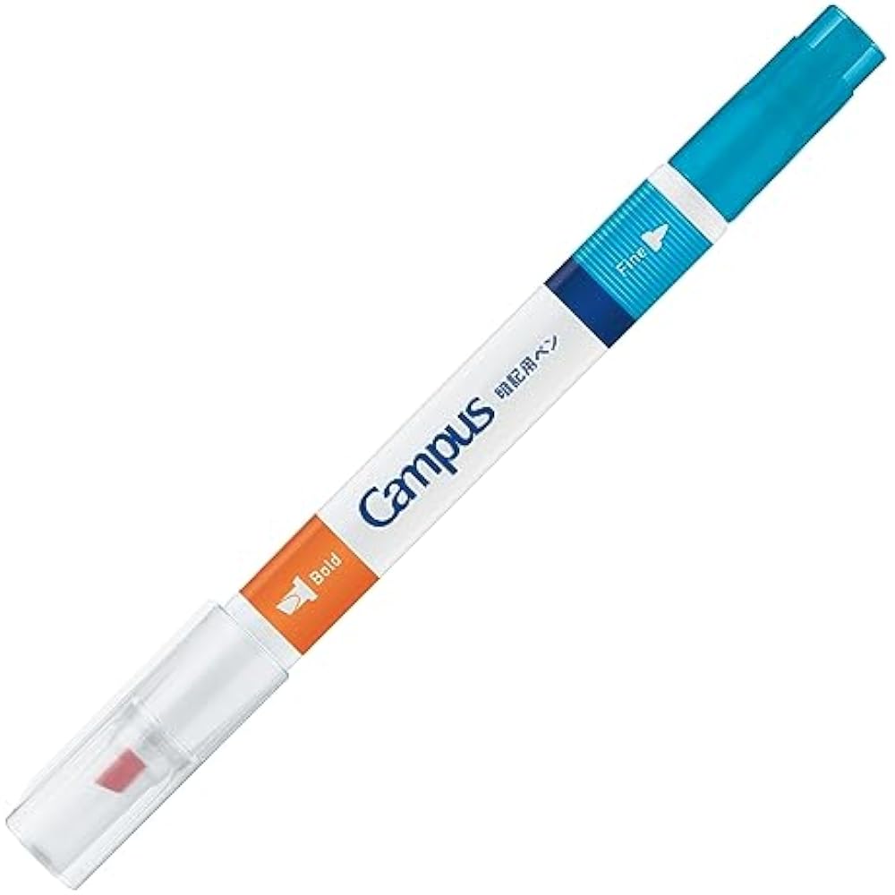 Kokuyo (KOKUYO) PM-M322-1PX10SET Campus Memorizing Pen with Blue Sheets, Set of 10