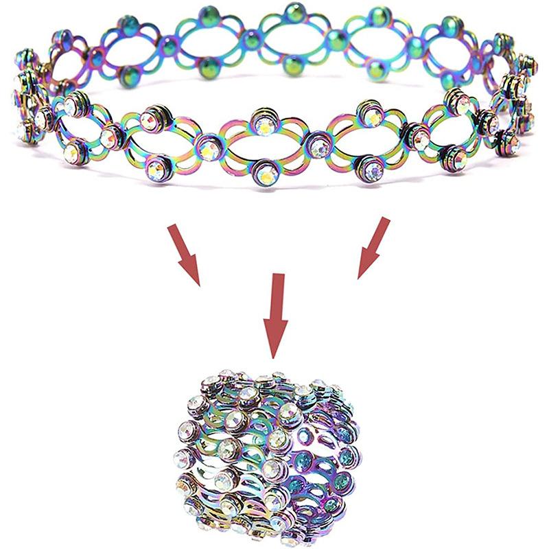 Girls Ring Adjustable Retractable Creative Ring Gift