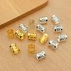 50pcs Charm Hair Rings Silver Hair Braid Tubes Hair Accessories Dreadlocks Beads  for Women Girls
