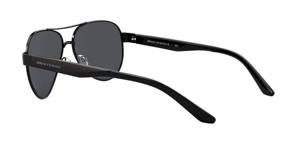 Armani Exchange AX2034S BLACK 59 Men's Sunglasses,