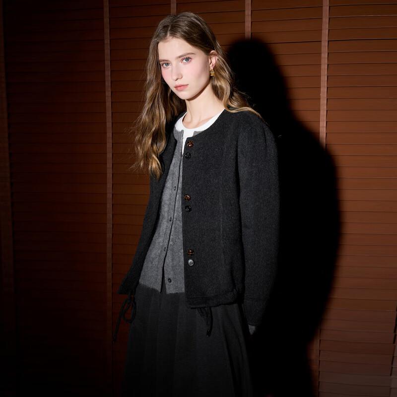 

Sancai Women s 100% Merino Wool Double-Faced Short Coat S