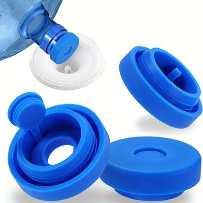 3pcs Barreled Water Bottle Lids Silicone Water Jug Lids Leak Proof Sealing Covers Replacement Cover Drinking Water Bucket Cap