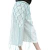 Bohemian Netted Fringe Waistband Decorative Tassel Ethnic Design Waist Wrap Handwoven Bikini Cover Up Women's Waist Accessory