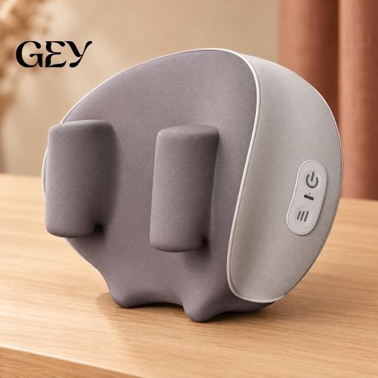 Wireless Neck Massager Cordless Massage Pillow with Heat, Adjustable Ergonomic Shiatsu Shoulder Back Intensity Muscle Relaxer Massager, Rechargeable