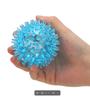 Spiky Ball Hollow Soft Transparent Strength Recovery Exercise Stress Relief Massage Ball for Hand Wrist