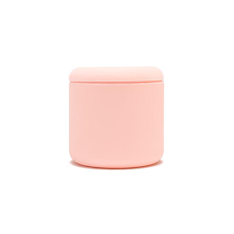 Portable Silicone Mini Travel Jars With Lid For Cosmetic Face Body Hand Cream Jewelry Powder Storage