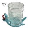 Handmade Drink Coaster Crochet Lizard Coaster, Funny Animal Cup Mat, 3D Knitted Unique Mat for Desk, Cute Heat Resistant Table Protector Blanket