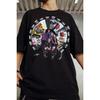 Deutsche Band Böhse Onklez Grafik T-Shirt Herren Damen Streetwear Oversized Y2k Lässig Locker Hip Hop Harajuku Kurzarm Unisex Damen Herren Kleidung
