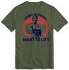 Come with Me If You Want To Lift Terminator Arnold Schwarzenegger Gym T-Shirt