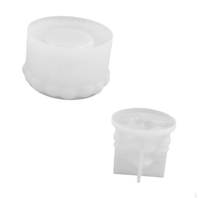 Castle Storage Box Silicone Casting with Lid, Jar Resin DIY Tool, Craft Making