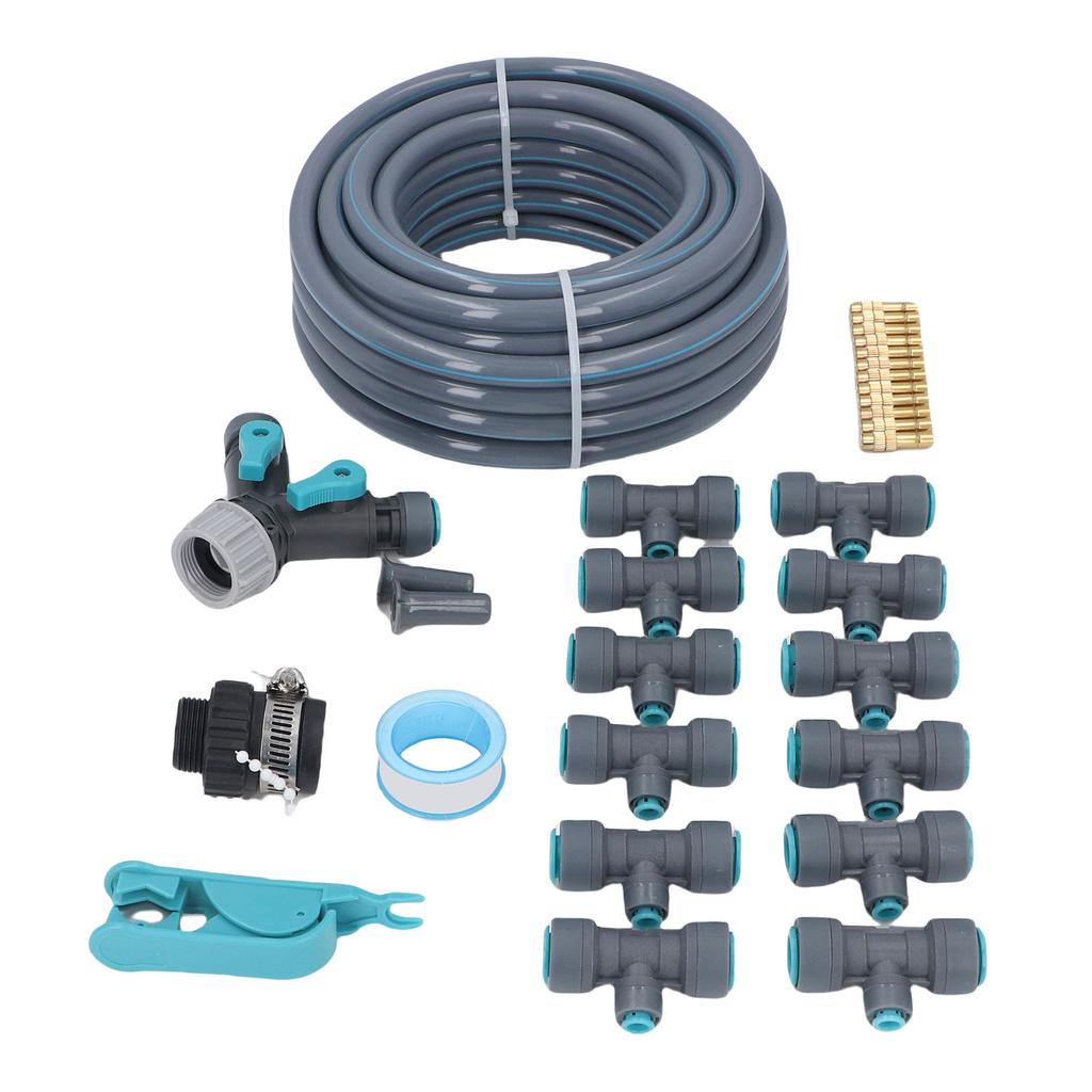 Garden Watering System 10m Automatic Drip Irrigation Kits Patio Lawn Equipment Set with Hose
