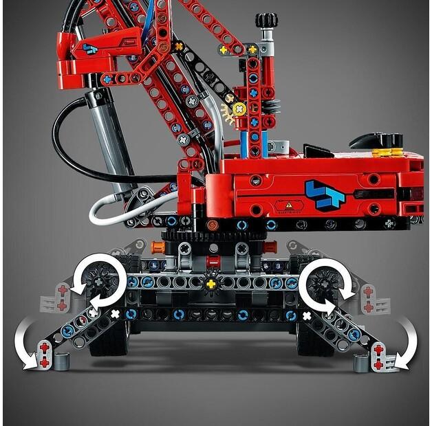 LEGO Technic 42144 Crane with Grab