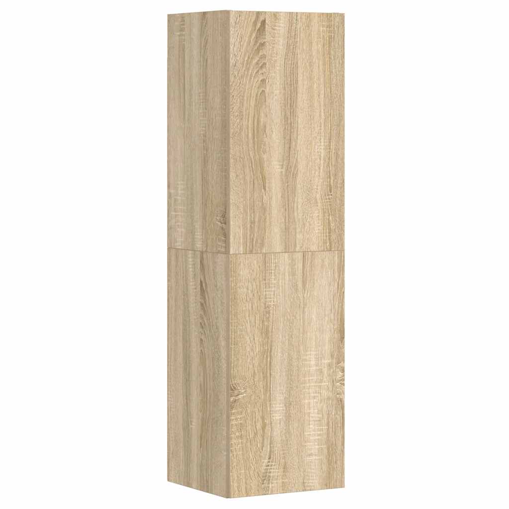 Vidaxl 3-Cz. TV Cabinet Set, Sonoma Oak, Chipboard