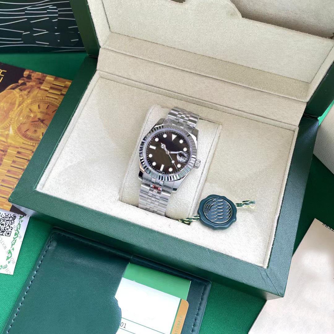 

Семицветные кварцевые часы из нержавеющей стали для пары