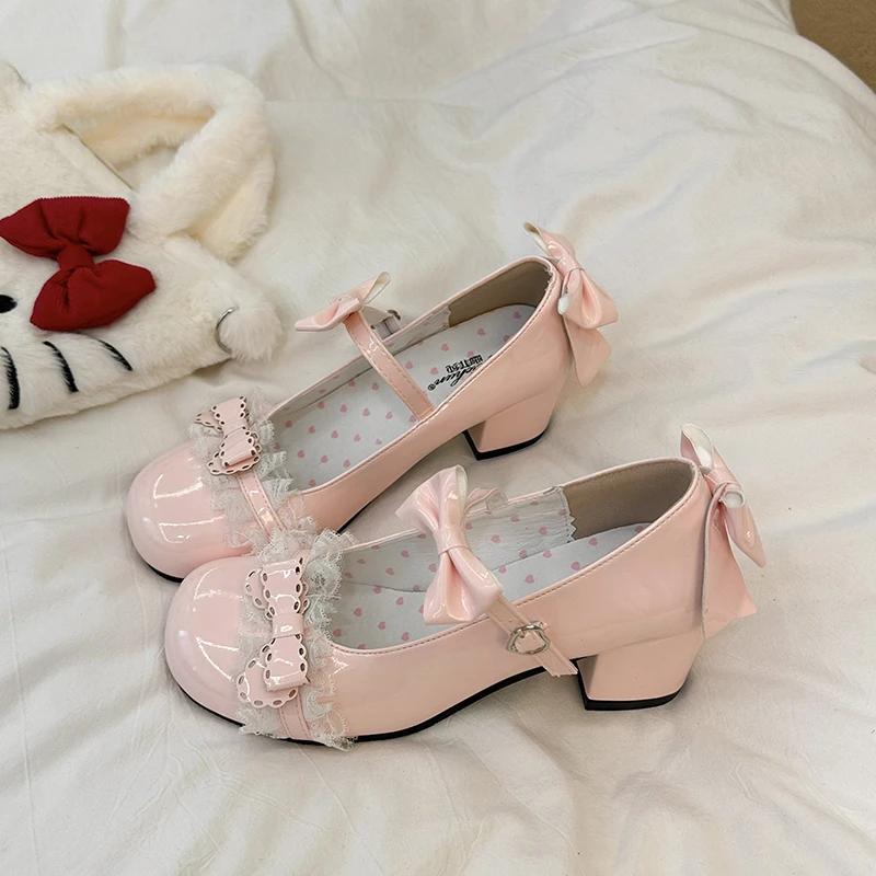 Fashion Women Pumps Comfortable New Fashion Shoes Buckle Soft Sole Non-slip Shoes Women Spring New Round Shallow Shoes Zapatos De Mujer