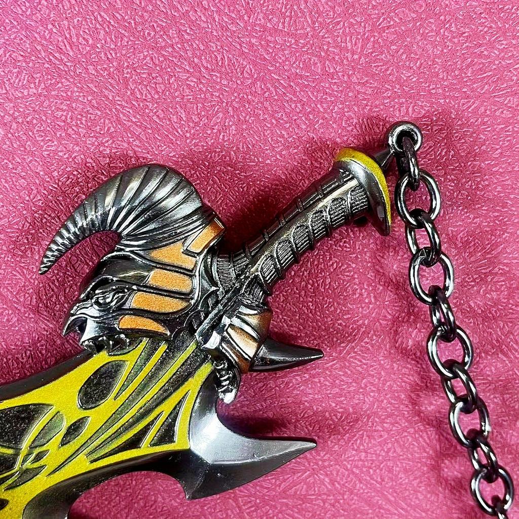 4inch God of War Katana Sword Anime Metal Kratos Athena Blade Olympus Ghost Leviathan Chaos Real Size Japanese Katana Sabre Toy