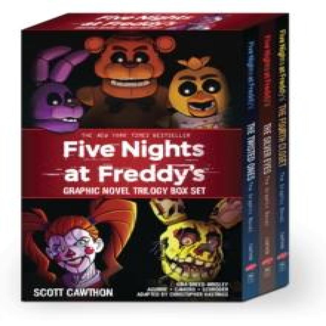 Five Nights at Freddys Graphic Novel Trilogie Box-Set von Carly Anne West Taschenbuch 9781339012513