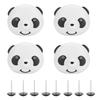 2Pcs Quilt Clip Quilt Cover Bed Sheet Fastener Buckle Anti Skid Fastening Tool for Home Use(Press Type Panda Shape )