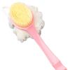 Double Side Long Handle Back Shower Brush Cleaning with Hanging Hole Ergonomic
