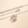 Star Necklace Women'S Fashion Ins Style Korean Version Versatile Niche Design Accessories Premium Durable Quality