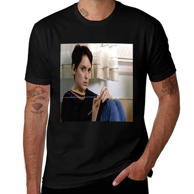 Girl Interrupted Vintage Art TShirt Novelty Print Casual Tee Shirt