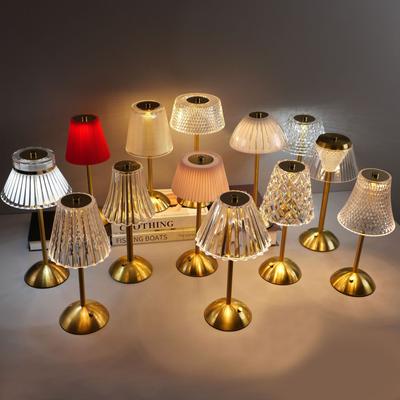 Modern Luxury Eco-Friendly Rechargeable Ambient LED Table Lamp