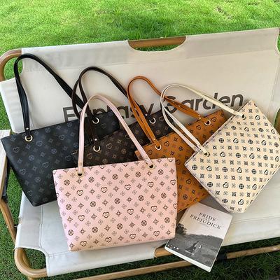 Two Piece Bag for Women's Tote Bag New Style  Presbyopia Mommy Bag European Shoulder Bag