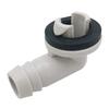 Sturdy with Rubber Ring Drain Pipe Connector Elbow Fitting Drain Hose Connector Air Conditioning Drainage Tool